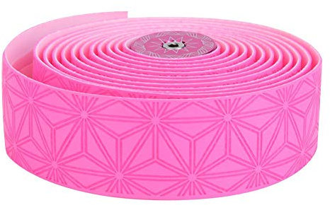 VGEBY1 Fahrrad Lenkerband, Weiche Schweißabsorption Lenkerbänder Reißfestes Elastische Griffband Wrap fur Rennrad MTB Rennrad Urban Fahrrad Cycling(Rosa)