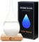 3DHOME Sturmglas, Mode Kreative Wassertropfen Glas Barometer, Wettervorhersage Flasche, Wetterstation,Verwendet für Heim- und Büro-Desktop-Dekoration, Weihnachtsgeschenke, Geburtstagsgeschenke (groß)