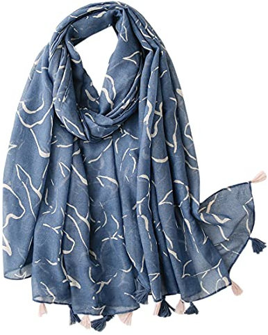FAIRYGATE Damen Kaschmir Schal Warmes Halstuch Großer Frühling Sommer und Herbst Winter Schlauchschal 56007