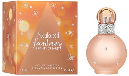 Britney Spears Naked Fantasy, üß-fruchtiges Eau de Toilette für Frauen, 30