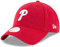 New Era Damen MLB Core Classic 9TWENTY verstellbare Mütze, Einheitsgröße, Philadelphia Phillies Rot, Einheitsgröße