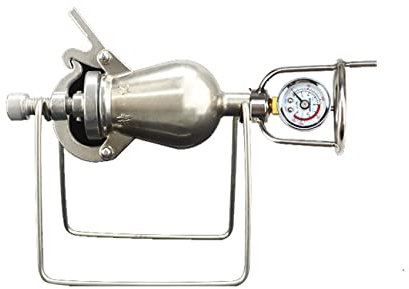 PROPFE Mini Chinese Traditional Retro Popcorn Maker Decoration, 100ml 238ml Mini Vintage Popcorn Machine, 304 Stainless Steel Popcorn Machine