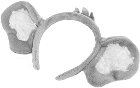 ifundom 1stk Koala-stirnband Plüsch Haarband Tierohren Haarbügel Tierische Stirnbänder Dschungelhut Cartoon-koala-ohr-stirnband Mädchen Haarband Tierhüte Urwald Kind Schmücken Polyester