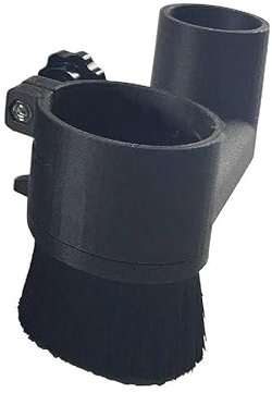 Magnetischer abnehmbarer Staubschutz, 52 mm/65 mm/80 mm Durchmesser, 775 Motor-Staubsammelbürste für CNC-Fräsmaschinen-Fräsen (52 mm x 37 mm)