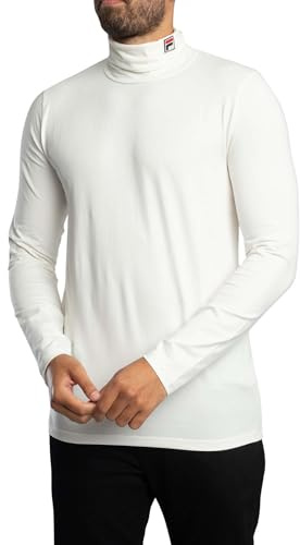 FILA Men's 19Th Roll Classic Longsleeved T-Shirt, Gardenia, 3XL