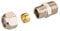 Copper Pipe Fitting 6mm 8mm 10mm 12mm 1/81/43/81/2Male Thread Pipe Connector Compression Fitting Connector (Size : OD 12MM PIPE_1/4)