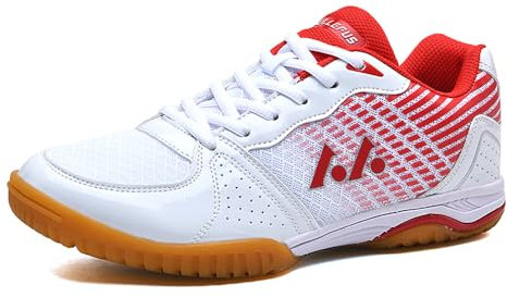 Adoff Herren Basketballschuhe, Studenten Anti-Rutsch, verschleißfeste, modische Sportschuhe, Herren Sportschuhe, große Größe 46 (79,Weiß grau)