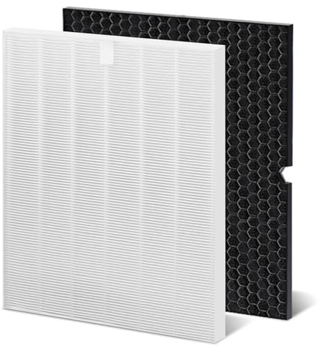 NXBHG 116130 Replacement Filter, 5500-2 Air Puri-fier Replacement Filter Compatible with winix 5500-2, AM80 Air Puri-fier, 1 Pack Filters and Activated Carbon Pre-Filters.