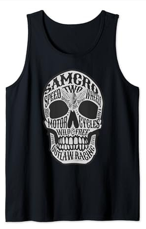 SAMCRO Jax Teller Biker SOA Samcro Motorrad Club Bike Tank Top