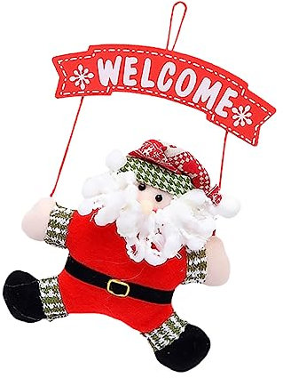 ULDIGI Türhänger Weihnachten Hängende Dekoration Weihnachtsanhänger Schmuck Türdekoration Weihnachtsdeko Anhänger Hängendes Ornament Weihnachtsdekoration