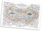 Ronlok 1 STK. Heilungs-Web-Poster Wie Gezeigt, Ca. 40x60cm, Naturheilmittel-Tabelle, Leinwand-Wandkunst-Horizontalposter-Druck, Poster für Psychische Gesundheit