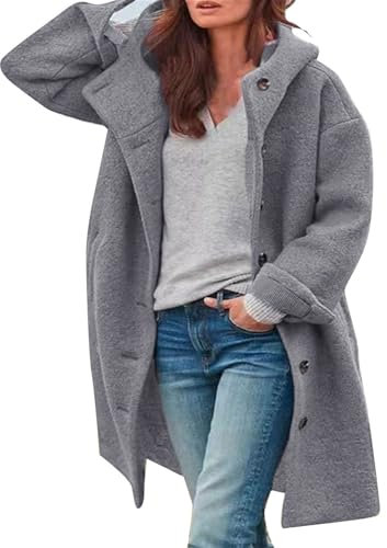 Black of Friday Angebote 2024 Wellensteiner Jacke Damen Für Den Übergang Steppmantel Fleece Gefüttert Winterjacke Only Strickjacke Herbstmantel Regenponcho