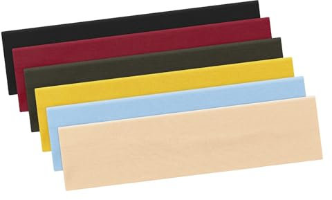 BELEVO Stirnband Damen Sommer, Haarband Schwarz Headband Sport Elastisch Haarbänder Damen Weiches Stirnbänder Antirutsch Headbands Exercise Gym Yoga Laufen Hair Band 6 Stück