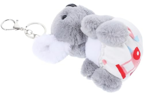 Healeved Porte-clés Pendentif Koala Peluche Décoration Sac Mignonne et Créative Femme Accessoire Animal Idée Anniversaire ou Voyage