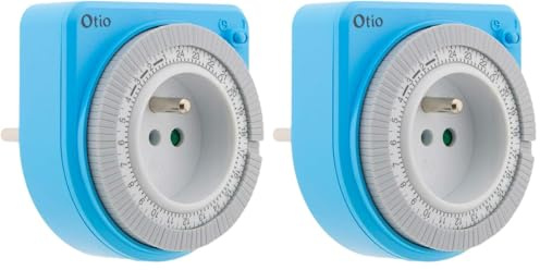 Otio Programmateur mécanique - Bleu (Lot de 2)