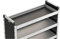 Van Guard 4x Plastic Storage Bins and Pre-Cut Rubber Shelf Matting for 1000mm Trade Van Racking Shelving