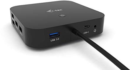 i-tec USB-C Dockingstation 2x4K - 2X DisplayPort 1x USB-C 3X USB 3.0 2X USB 2.0 1x GLAN 1x Audio/Mik