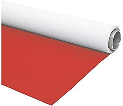Fondart - Fotohintergrund für Fotografie und Video, professionelle Fotoleinwand beidseitig, Rot - Weiß, 150 x 405 cm