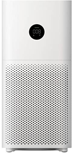 Xiaomi Mi Air Purifier 3C EU version-Purificador de aire, conexión WiFi y pantalla display, 106 m2/h coverage efficiency, Blanco