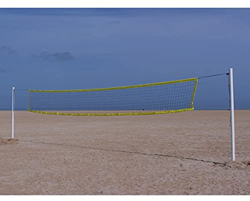 Sporti France Alu-Beachvolleyball-Pfosten mit Bodenplatte