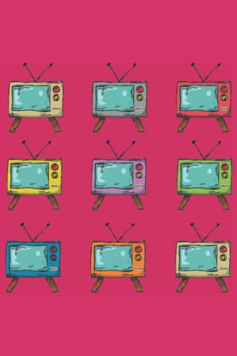 Tv Notebook: Rubylicious Matte Finish Lined Journal, 120 Pages, 6 x 9, Gift For Thinkers, List Makers and Doers (Tv Journal)