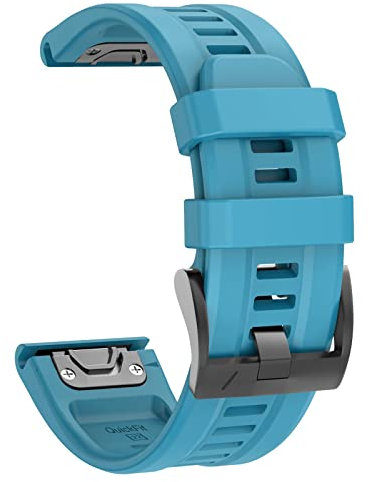 ISABAKE Uhrenarmbänder kompatibel mit Fenix 7/Fenix 6/Fenix 6 Pro/Fenix 5/Fenix 5 Plus/Forerunner 935/Forerunner 945/Approach S60/Quatix 5/Epix Watch Armband,QuickFit 22mm Armband Herren/Damen
