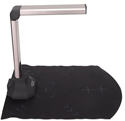 Dokumentenscanner, 15 Millionen PXHD A4-Erfassungsgröße Eingebautes LED-Licht Echtzeitanzeige Buch-Scanner Automatisches Scannen Mehrsprachig Faltbar tragbar Dokumentenkamera für Symbol