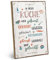 ARTFAVES® Wandbild Holzschild mit Spruch - In dieser Küche wird gefeiert - Türschild Retro Vintage Deko Bild Geschenk - Küchendeko