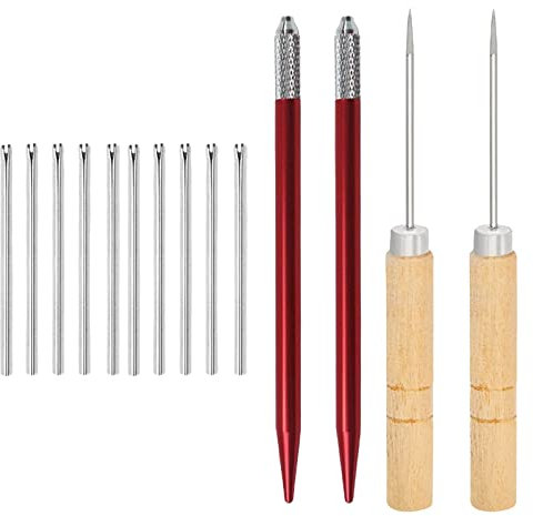 Perfeclan Puppenhaar-Rooting-, Puppenherstellungszubehör, mit -Nadeln, Puppenhaar-Rooting-Puppenherstellungs-Kit Doll-Rooting-Tool für -dixpcs 0,8 mm Nadeln