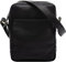 SID & VAIN kleine Umhängetasche echt Leder - Herrentasche Dublin mit Schultergurt - Schultertasche Herren und Damen Ledertasche schwarz handgefertigt