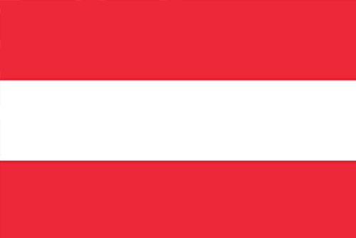 Kühlschrankmagnet mit Österreich-Flagge