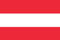 Kühlschrankmagnet mit Österreich-Flagge