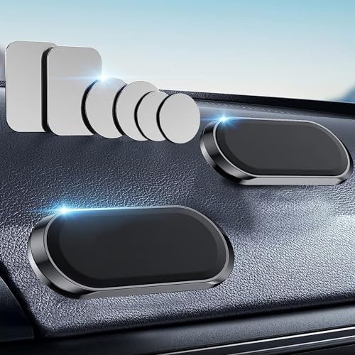 Auto-Magnet-Halterung für Samsung, iPhone, Xiaomi und alle Smartphones, 2 Stücke, Starke Magnethalter