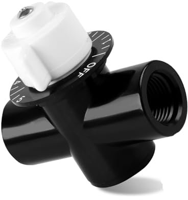 R172086 Vanne de commande 1/2 Compatible avec Pentair Rainbow 320, 322, 300-29X Chlore/Brome Piscine et Spa Feeder