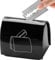 Vanyibro Shaver Disposal Case, Double Edge Razor Blade Bank Portable Shaver Razor Blade Storage Iron Box for Used Safety Shaver