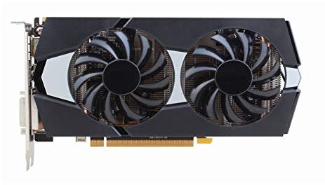 Taygate Carte Graphique de Jeu Fit for Sapphire AMD Dual-X R9 270 2G D5 Jeu Graphics Carte Graphiques de Bureau