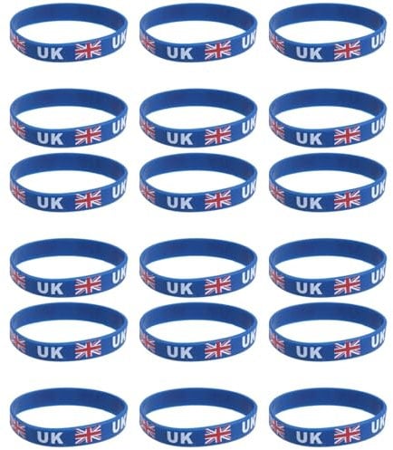 BESPORTBLE 30 Pcs Man Bracelet Wrist Band