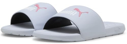 PUMA CAT 2.0 JR Slide Sandal, Cool Weather White-Magic Rose, 5 UK