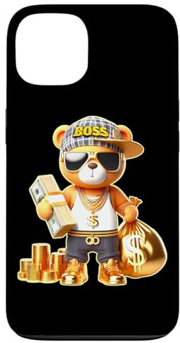 iPhone 13 Teddy Bear Boss Money Case