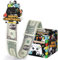 WERNNSAI Birthday Money Box for Cash Gift - Surprise Money Gaming Gift Box for Kids Family Friends with Pull Out Card and 50 Pcs Transparent Bags Black Gaming Money Box Fun Ways to Give Cash as A Gift