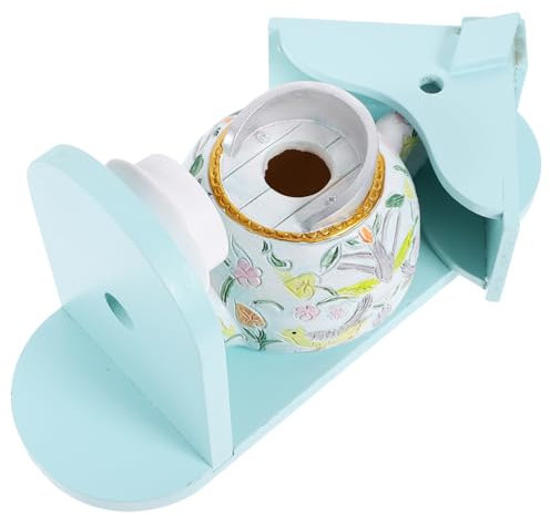 HANABASS Hanging Bird Nesting Box Small Bird House Teapot Shape Garden Nesting Box for Outdoor Birds Bird House Feeder