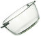 COLLBATH 1pc Klare Glas Schüsseln Mit Griff Haushalt Nudel Rühren Schüssel (transparent)