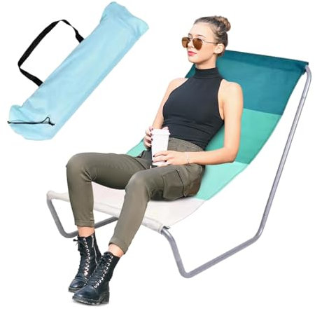 Klappbarer Loungesessel – Camping-Liegestuhl, Gartenliege für , Sonnenbaden, Terrasse, Pool, Rasen, Deck
