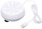 Hperu Washing Machines And Accessories 2in1 Mini Washing Machine Portable Personal Rotating Turbine Washer with USB Cable Convenient for Travel Home Business Trip (B)