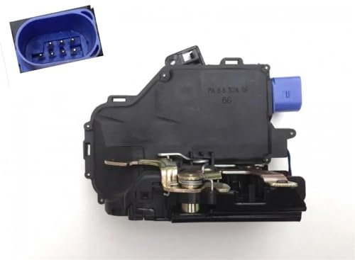 Actionneur Serrure Porte pour Golf 5 V MK5 pour Sièges pour Leon pour Toledo pour Skoda pour Octavia Avant Gauche 3D1837015 Actionneur Serrure Porte Mécanisme Central(Arrière Droit)