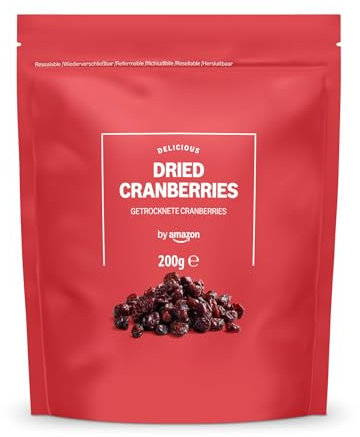 by Amazon Mirtilli rossi secchi 200g 1 confezione