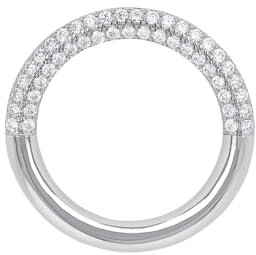 Amor Motivanhänger 925 Sterling Silber Damen Anhänger, mit Zirkonia synth., 2 cm, Weiß, Kommt in Schmuck Geschenk Box, 2036917