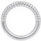 Amor Motivanhänger 925 Sterling Silber Damen Anhänger, mit Zirkonia synth., 2 cm, Weiß, Kommt in Schmuck Geschenk Box, 2036917