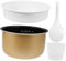 ULTECHNOVO Multi Function Non Stick Rice Cooker Inner Pot Capacity Cooking Pot Replacement for Versatile Cooking Needs