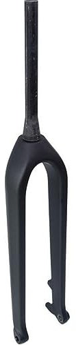Forcella in carbonio MTB Forcella rigida 29 pollici Mountain Bike Freno a disco Perno passante 15x110mm Forcella anteriore Tubo conico senza filettatura 1-1/8 Forcella per bicicletta ultraleggera